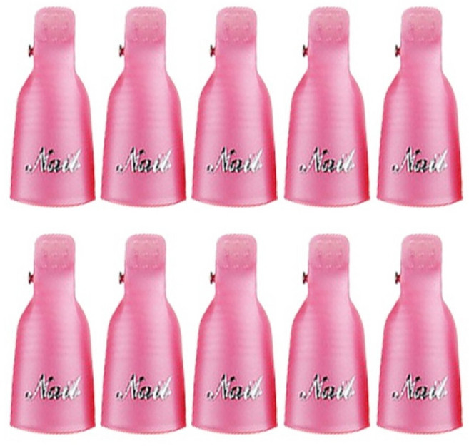 젤네일 쏙오프 클립 10pcs, 1개