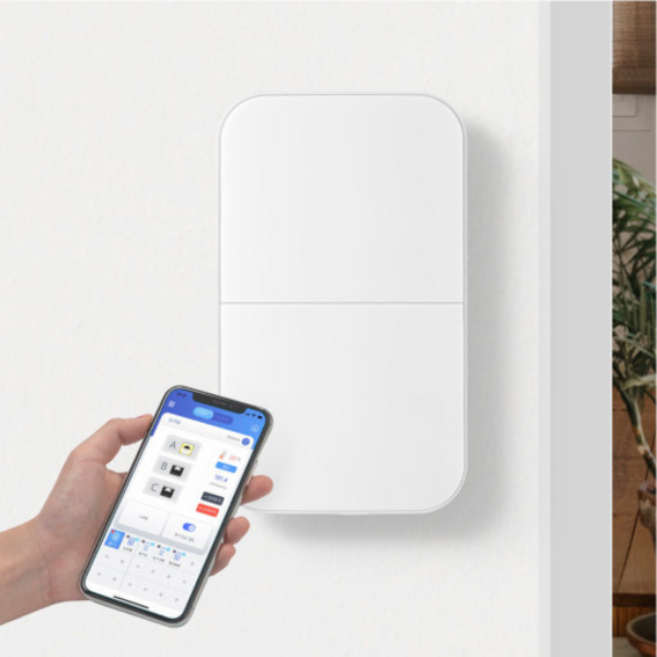 라맥스 IoT 스마트 전등 스위치, RSA-302W(앱+리모컨제어), 1개