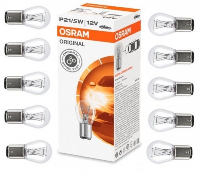 OSRAM 歐司朗 P21/5W 12V 21W 剎車燈 方向燈, 1個