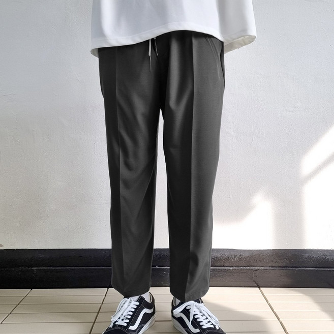 [빈센트]초경량 링클프리 남녀공용 스킨리스 밴딩 슬랙스 M-3XL