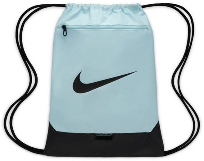 나이키 브라질리아 9.5 드로스토링 짐색 신발주머니, 1개, 스카이블루
