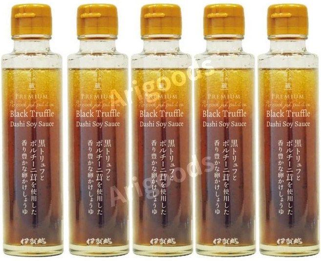 일본 이가고시 블랙 트러플 + 포르치니 버섯 타마고 쇼유 150ml 5개