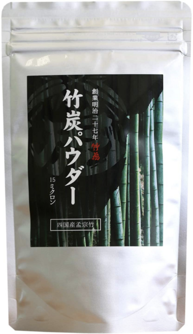 식용 대나무 숯 파우더 일본 시코쿠 1984년 전통 타케토라, 500g, 1개