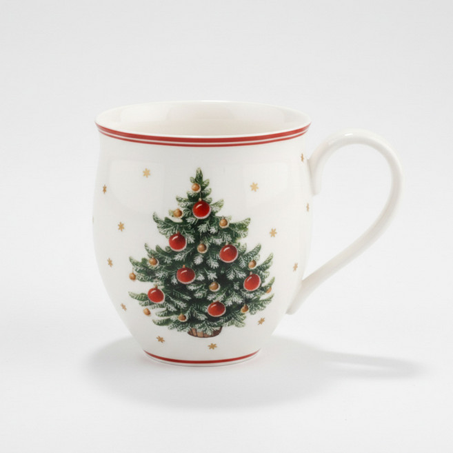 빌레로이앤보흐 크리스마스 토이딜라이트 머그컵 0.44L, 트리, 1개