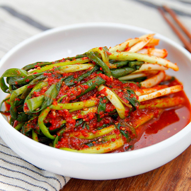 김치한상 100% 국내산 재료로 갓담근 전라도식 파김치 쪽파김치, 1개, 1kg