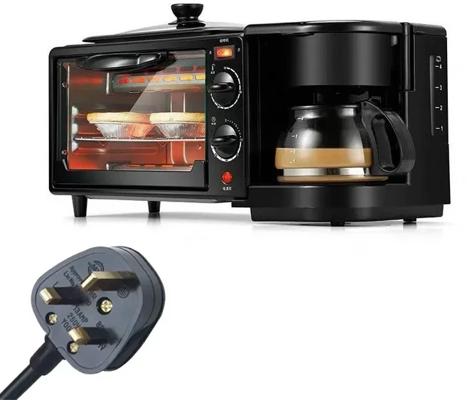 220V/110V 아침 식사 기계 다기능 가정용 빵 제조기 완전 자동, 03 English Standard