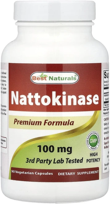 베스트내츄럴스 나토키나아제 100mg 90 베지캡슐, 90정, 2개 - 쿠팡