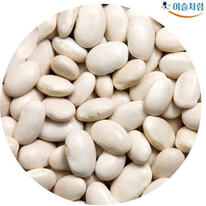 이슬처럼 수입 미국산 소형혼합 네이비빈 흰강낭콩 20kg, 1개