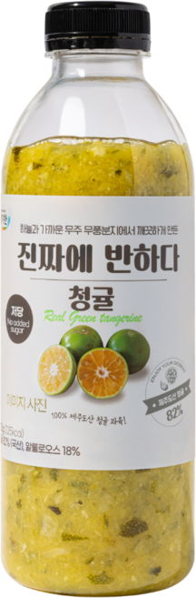 플라보노이드차 NO설탕 알룰로스 제주 유기농 청귤청 풋귤 82%, 1개, 750g