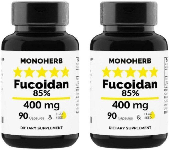 모노허브 후코이단 monoherb후코이단 미역귀 400mg 90캡슐 2개, 1개, 단품, 90개