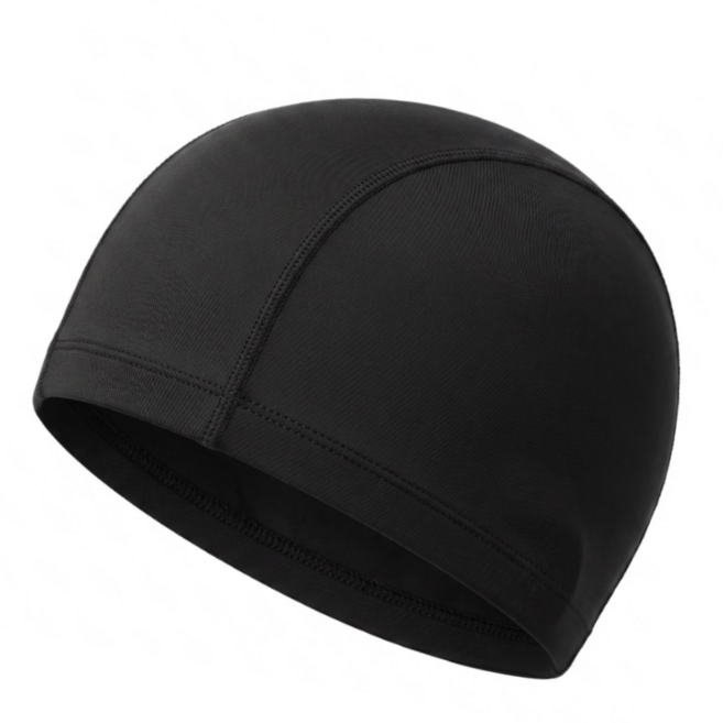 픽셀로그 수모 수영모 수영모자, 1개, 블랙