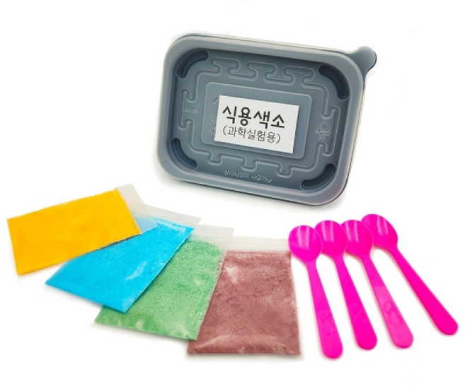 식용 색소 가루 4색 세트, 1개