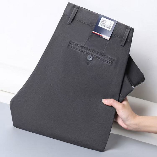 J nd O남성 봄 가을 간절기 신사 면100% 캐주얼 바지