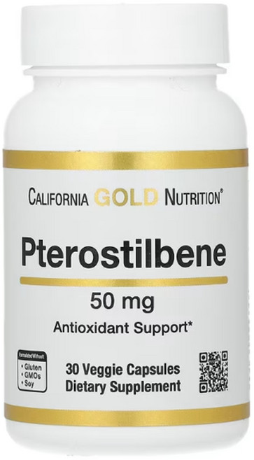 CGN 프테로스틸벤 레스베라트롤 고약사 50mg 30정 4주분 1개