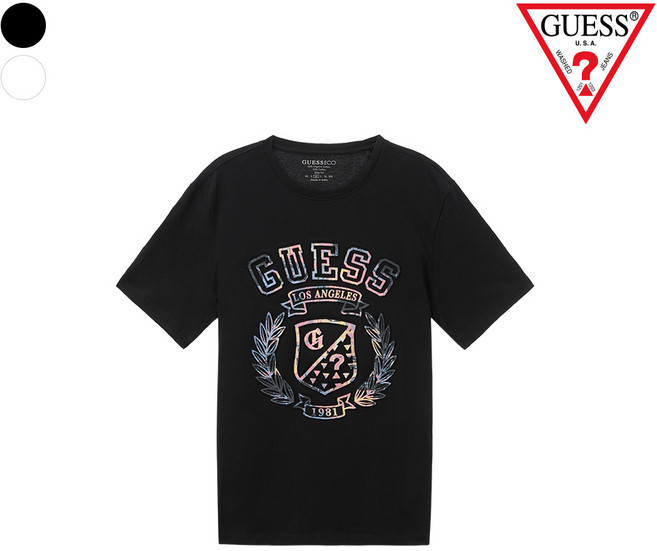 게스 게스클럽 빅 엠보로고 반팔티 MN2K1305