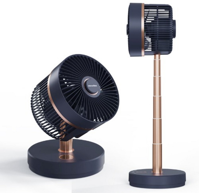 스노우라인 좌우 자동회전 캠핑무선써큘레이터 높이조절, 캠핑무선써큘레이터 3개