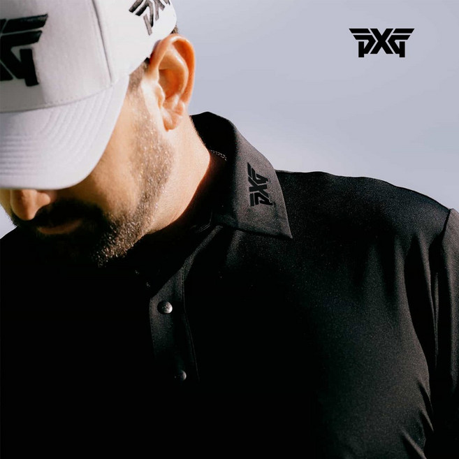 PXG 남성골프웨어 애슬래팃핏 투어 모달 카라 폴로 골프반팔티셔츠