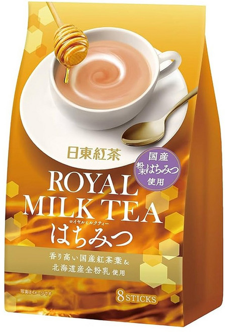 日東紅茶 蜂蜜奶茶, 13.5g, 8條, 1袋