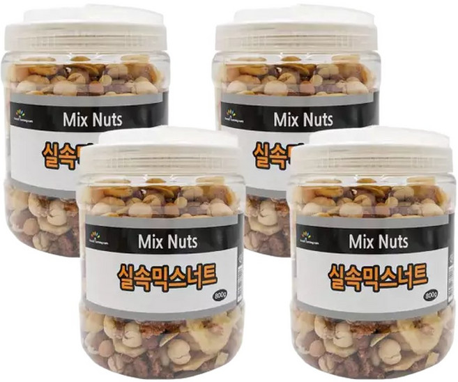 굿모닝너츠 믹스너트 4통/총3.2kg내외