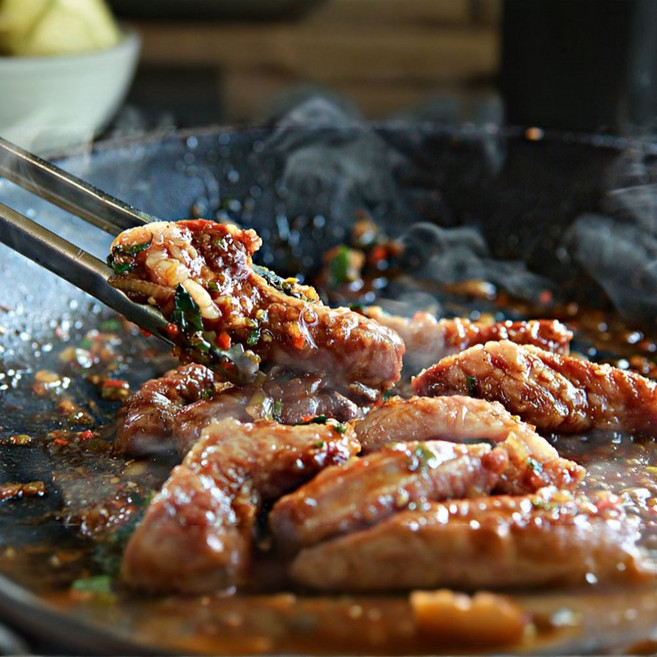 고기야 명품 간장 양념 소갈비살, 1개, 200g