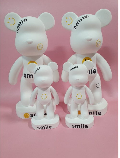 빅베이브릭 스마일빅베어브릭 대형석고방향제 곰돌이석고방향제 실내방향제 선물추천 친구선물추천 개업선물 실내인테리어, 스마일중베어+스마일빅베어, 베이비파우더
