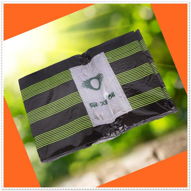 - 2P 무재해 작업용 각반 - 밴드각반 안전보호구 발목용아대, 1개, 검정