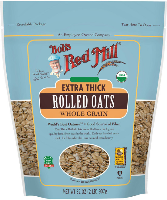 Bob's Red Mill 엑스트라 띡 롤드 오트 홀그레인, 907g, 1개