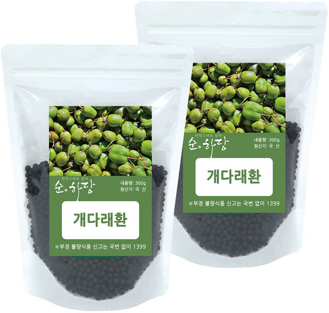 순하당 국산 개다래환 (목천료), 300g, 2개
