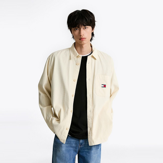 타미힐피거 브릭 코듀로이 오버셔츠 (T32F6WSH11TMT1ACH)