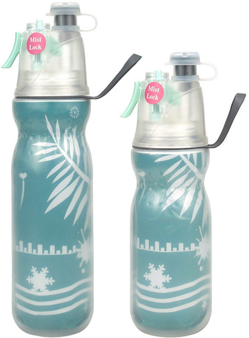 運動噴霧水壺 防滑便攜 大容量 食品級材質, 煙火貓, 1個, 590ml