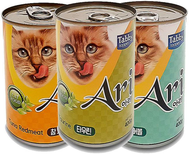 아리캔 400g 3종혼합x12개, 12개