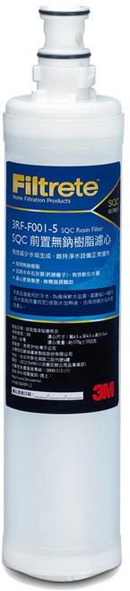 3M SQC 樹脂軟水替換濾心 3RF-F001-5, 1個