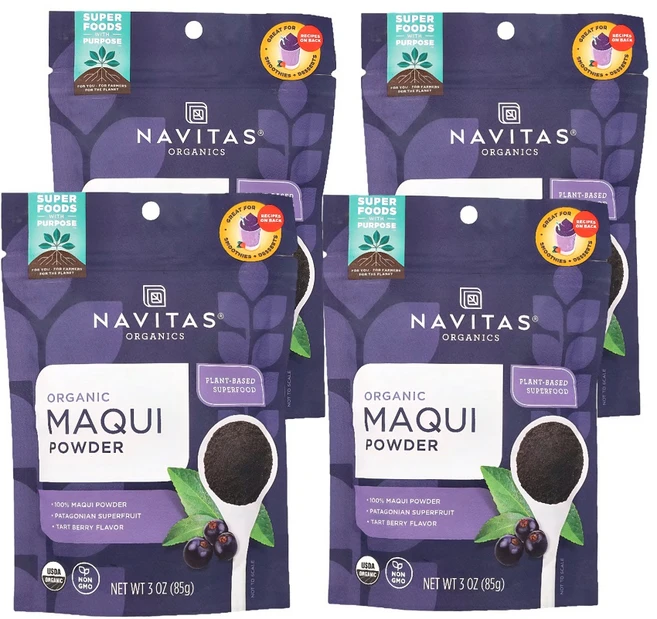 나비타스 오가닉스 마키 파우더 타르트 베리 분말 85g X 4통 - 쿠팡