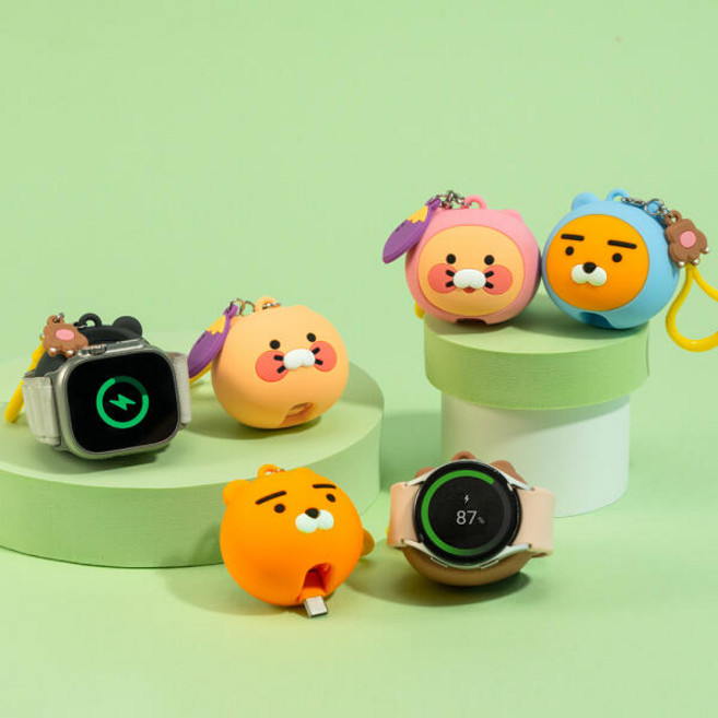 아트박스/카카오프렌즈 카카오프렌즈 땡글이 스마트워치 도킹형 보조배터리, 애플워치용, 춘식이