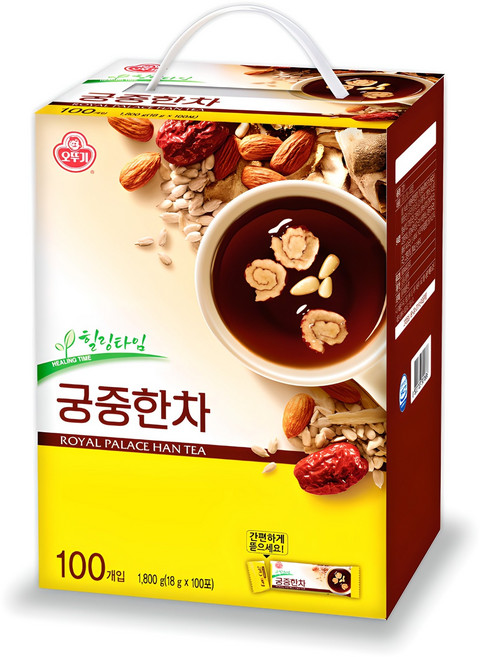 오뚜기 힐링타임 궁중한차, 18g, 100개입, 1개
