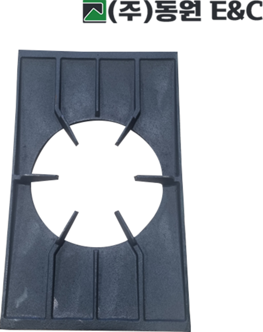 2열상판(구멍중앙)업소용화구 간택기 상판 석쇠 2열 가스렌지 버너 2열 2구