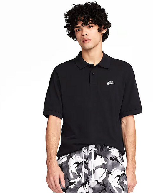 나이키 FN3895-010 클럽 반팔 폴로 카라 남자 티셔츠