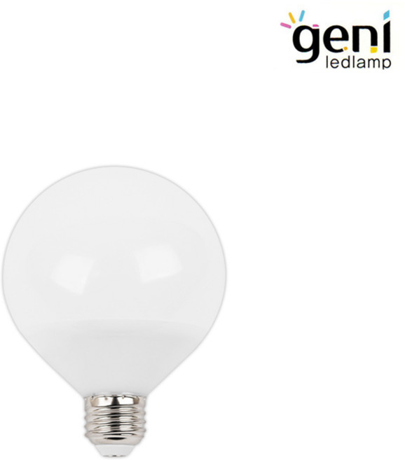 지니 LED 볼전구 12W, 전구색, 1개