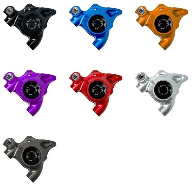 HOPE TECH RX2碟煞油壓卡鉗 公路車卡鉗 (Shimano/SRAM版本), SRAM用 RX2*1輪(顏色備註), 1個