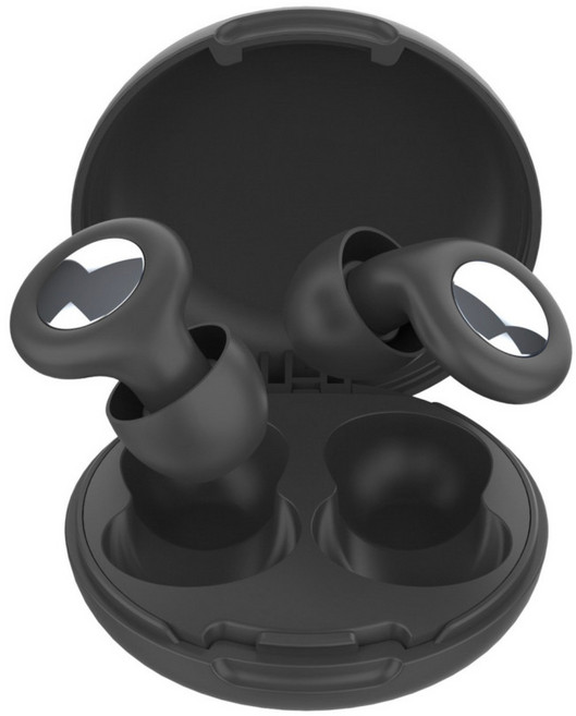 기프템 소음방지 4중필터 이어플러그 수면귀마개 블랙, 1쌍, 1세트