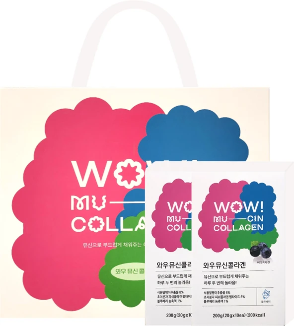 진가람 와우뮤신콜라겐 비타민C 초저분자피쉬콜라겐 블루베리, 120개, 20g - 쿠팡