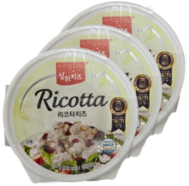 매일유업 상하치즈 리코타치즈 200g, 3개