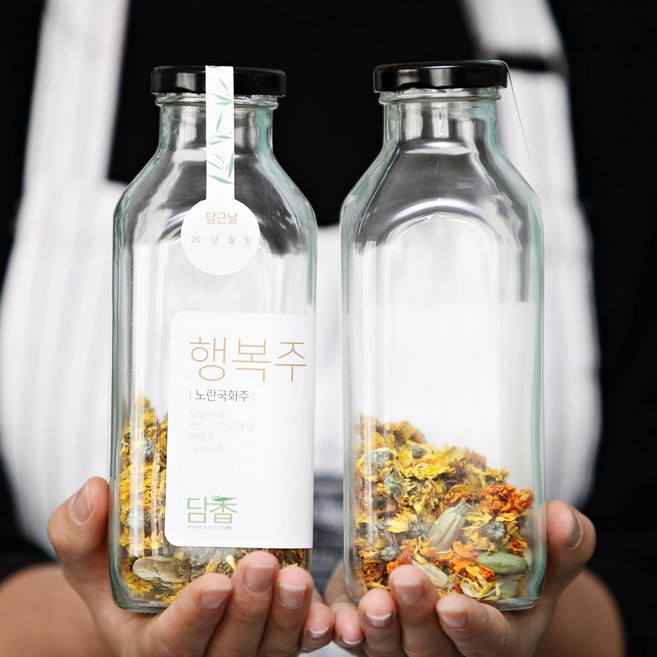 담향 국화 담금주키트 행복주 1병, 1개, 500ml