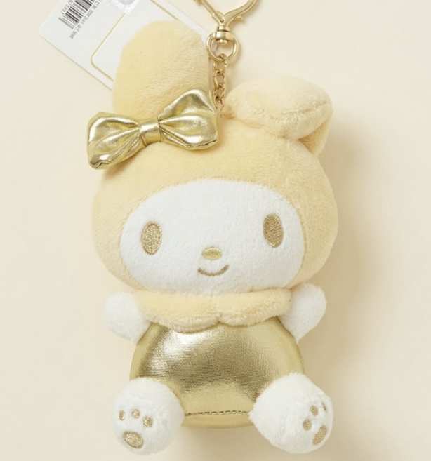 정품 산리오 골드에디션 키링 15*10CM 중사이즈 6종