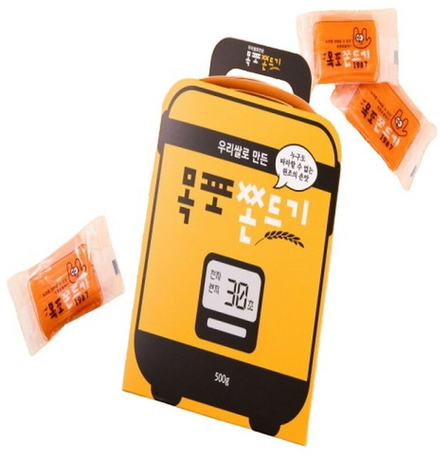 목포 쫀드기 원조 밥통 쌀 쫀드기34g 16개입 1개, 34g