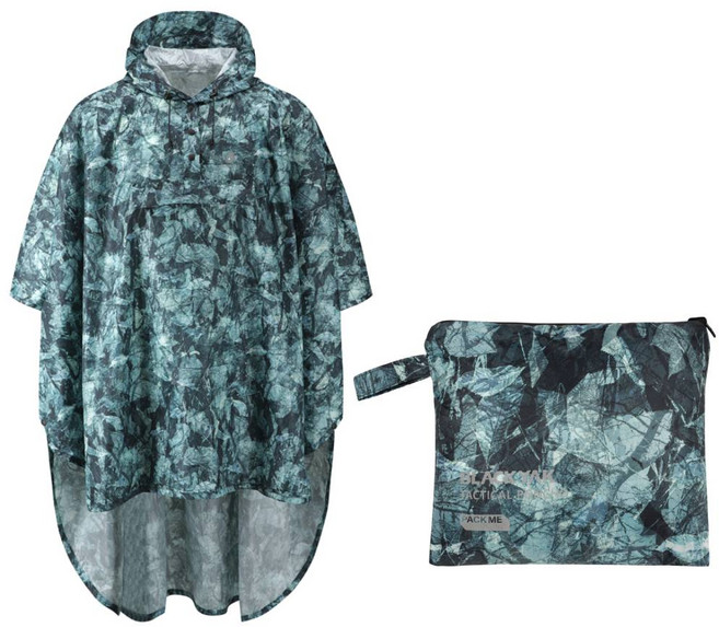블랙야크 택티컬판초 공용 방수 비옷 우의 레인코트 2BYXXXU920