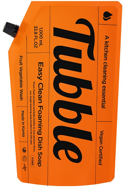 터블 이지클린 포밍 주방세제 리필팩, 1개, 1L