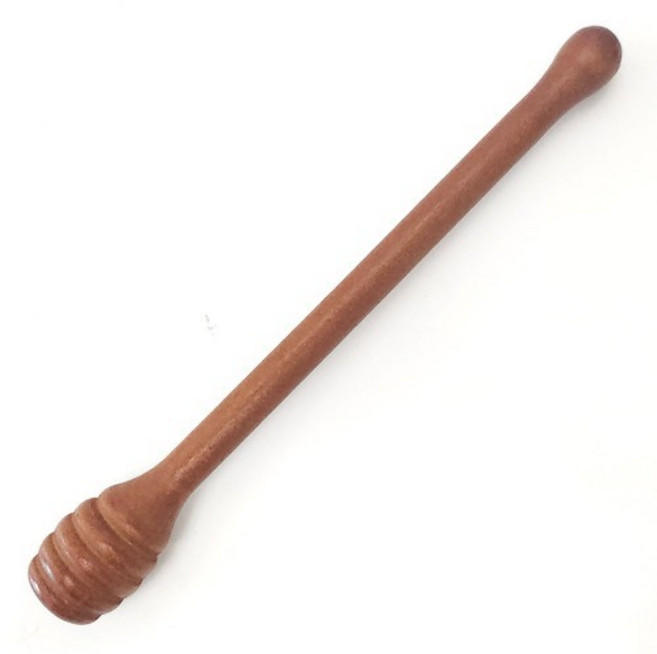 옻칠꿀뜨개 0334 / 허니디퍼 스푼 수저 우드 나무 스틱, 1개