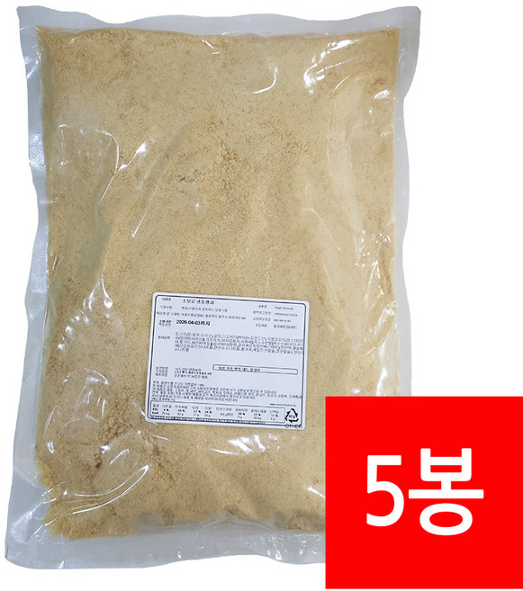서울식품 소보루 가루 2kg 소보로빵 토핑 믹스 냉동생지, 5개
