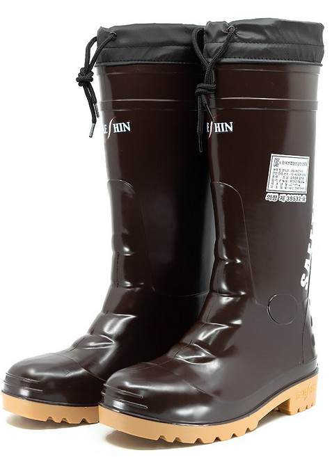 pvc 안전장화 대신안전장화 브라운